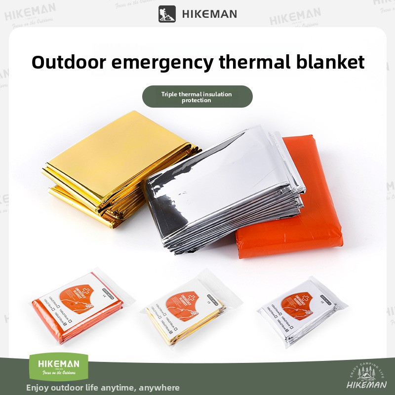 Survival Blanket Reflective - Emergency Reflective Survival Blanket with PET