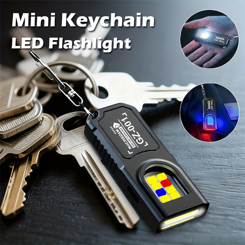 Fishing Kit Compact - Powerful Mini COB LED Keychain Flashlight