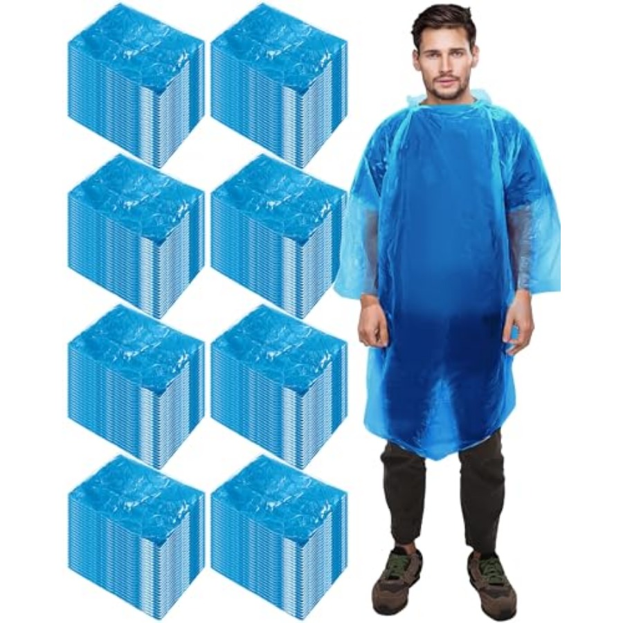 120 Pack Disposable Rain Ponch – обзор и цена Emergency Poncho Rain