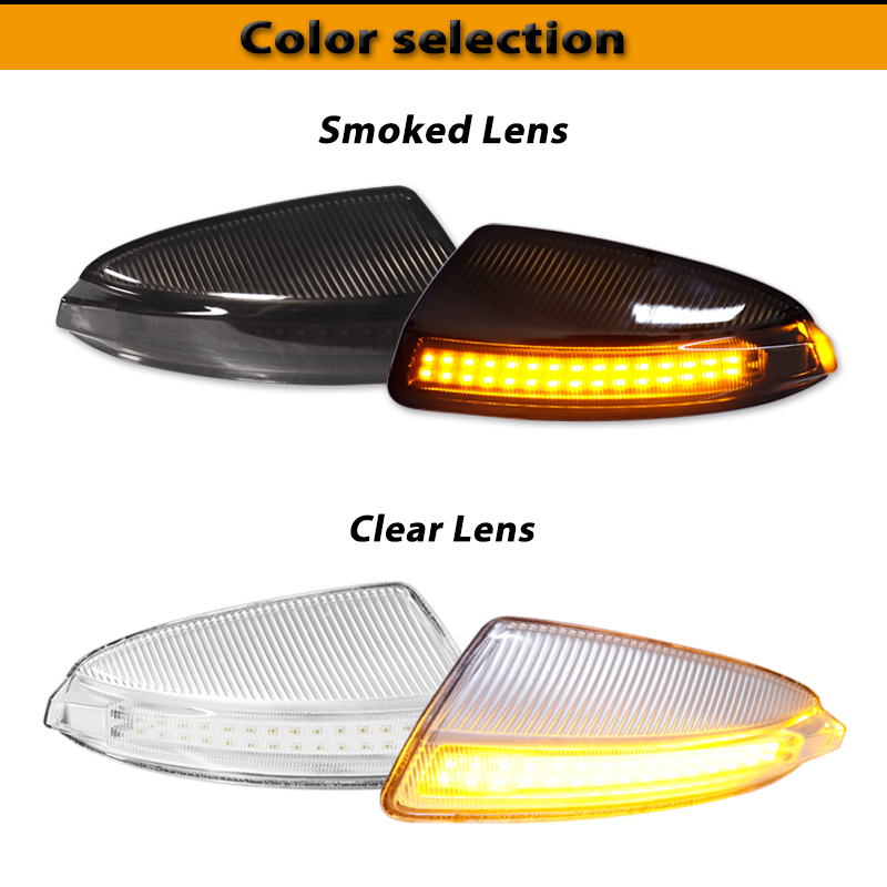 LED Dynamic Turn Signal Light  – обзор и цена Signal Panel Orange