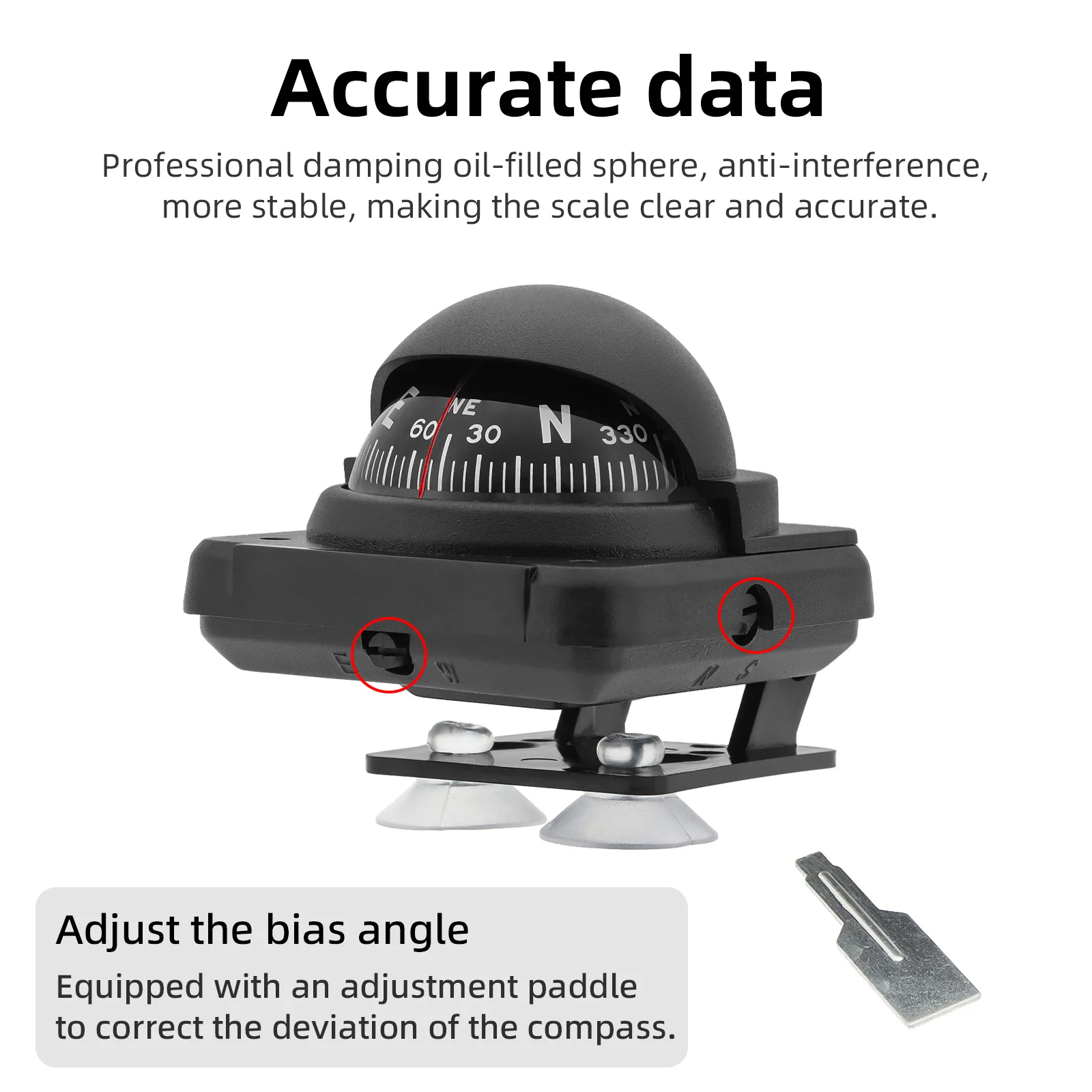 Vehicle Navigation Car Compass – обзор и цена Compass Lensatic