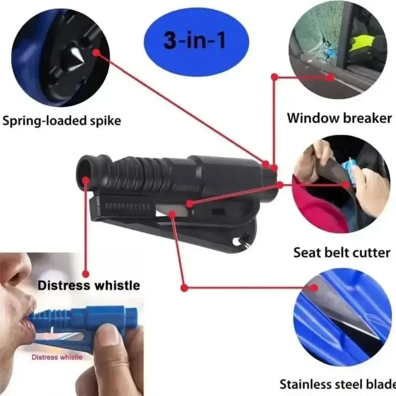 1pc Mini Safety Hammer Keychai – обзор и цена Rescue Rope Throw