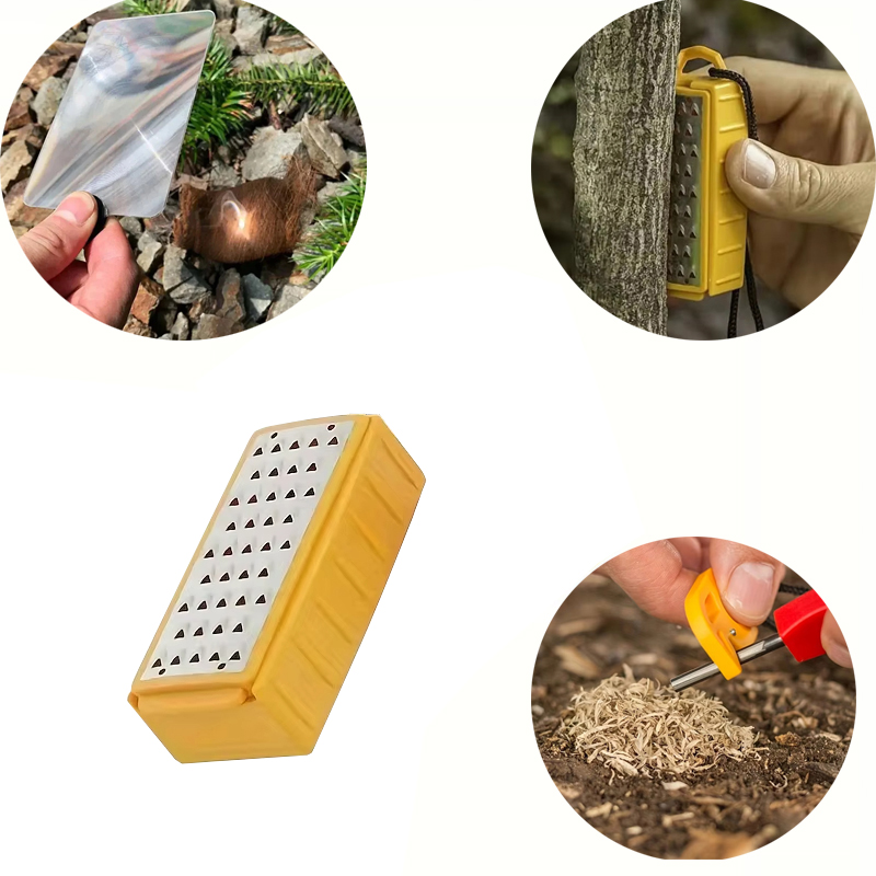 Outdoor Magnifying Glass Card  – обзор и цена Fire Starting Kit