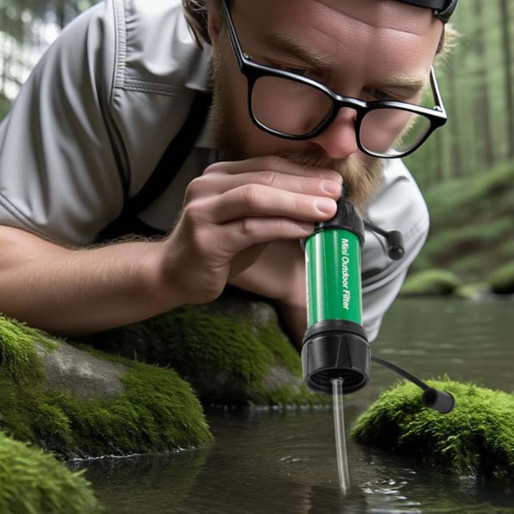 Mini Mini Water Filter Straw P – обзор и цена Water Purification Straw