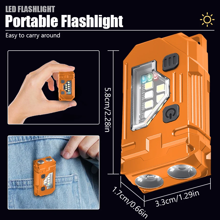 Mini Keychain EDC Flashlight R – обзор и цена Fishing Kit Compact