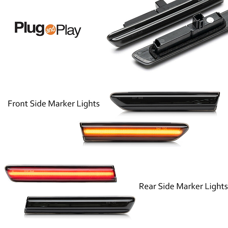 Smoked Lens Front Amber / Rear – обзор и цена Signal Flare Kit