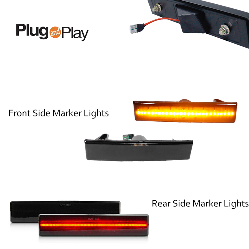 Front Amber / Rear Red LED Car – обзор и цена Signal Flare Kit