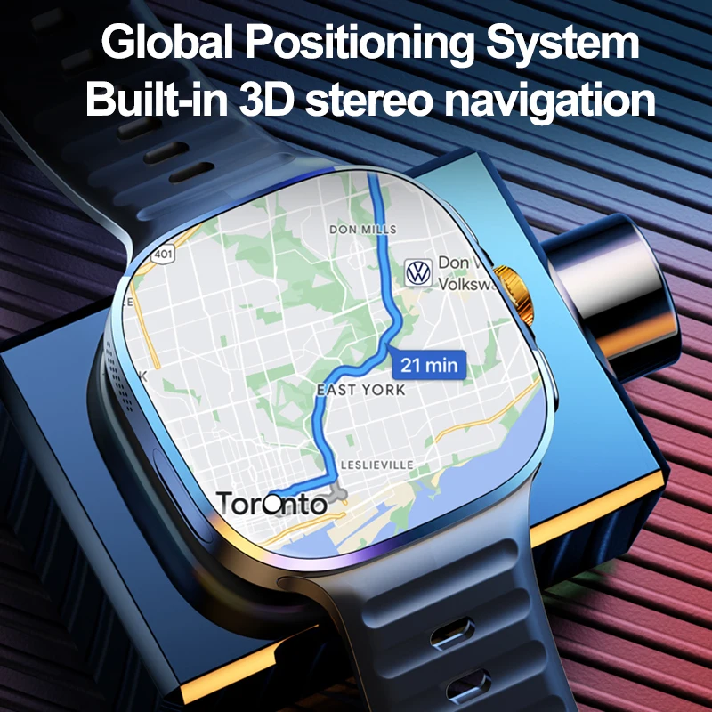 New Large Screen Smartwatch 4G – обзор и цена Compass Lensatic