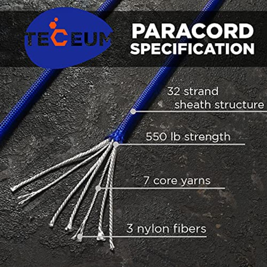 5/32 Paracord Rope 1000 1000ft – обзор и цена Para Cord 1000Ft