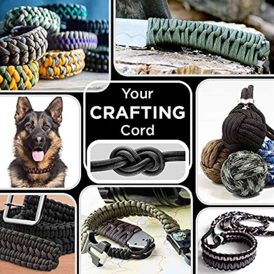 5/32 Paracord Rope 1000 1000ft – обзор и цена Para Cord 1000Ft