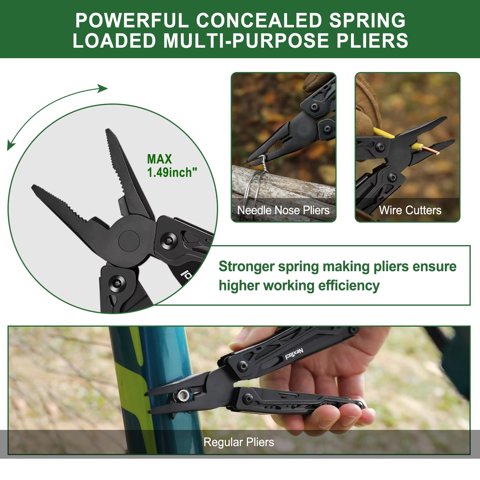 Nextool Black Knight 11 in 1 F – обзор и цена Multi Tool Plier