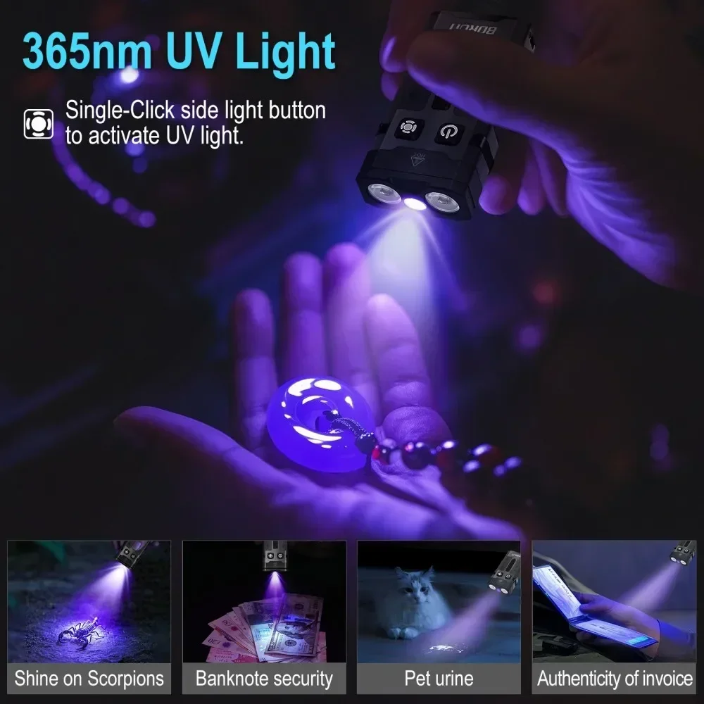 BORUiT EV20 1100LM EDC UV Keyc – обзор и цена Fishing Kit Compact