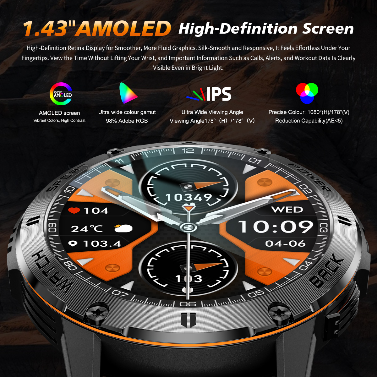DAORKOW 2026New Smart Watch Wi – обзор и цена Compass Lensatic