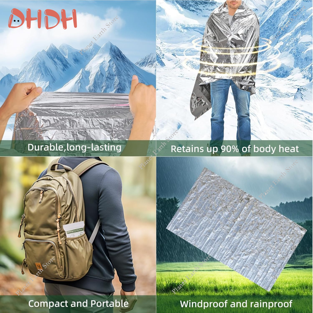 Emergency Thermal Blanket 5/10 – обзор и цена Survival Blanket Reflective