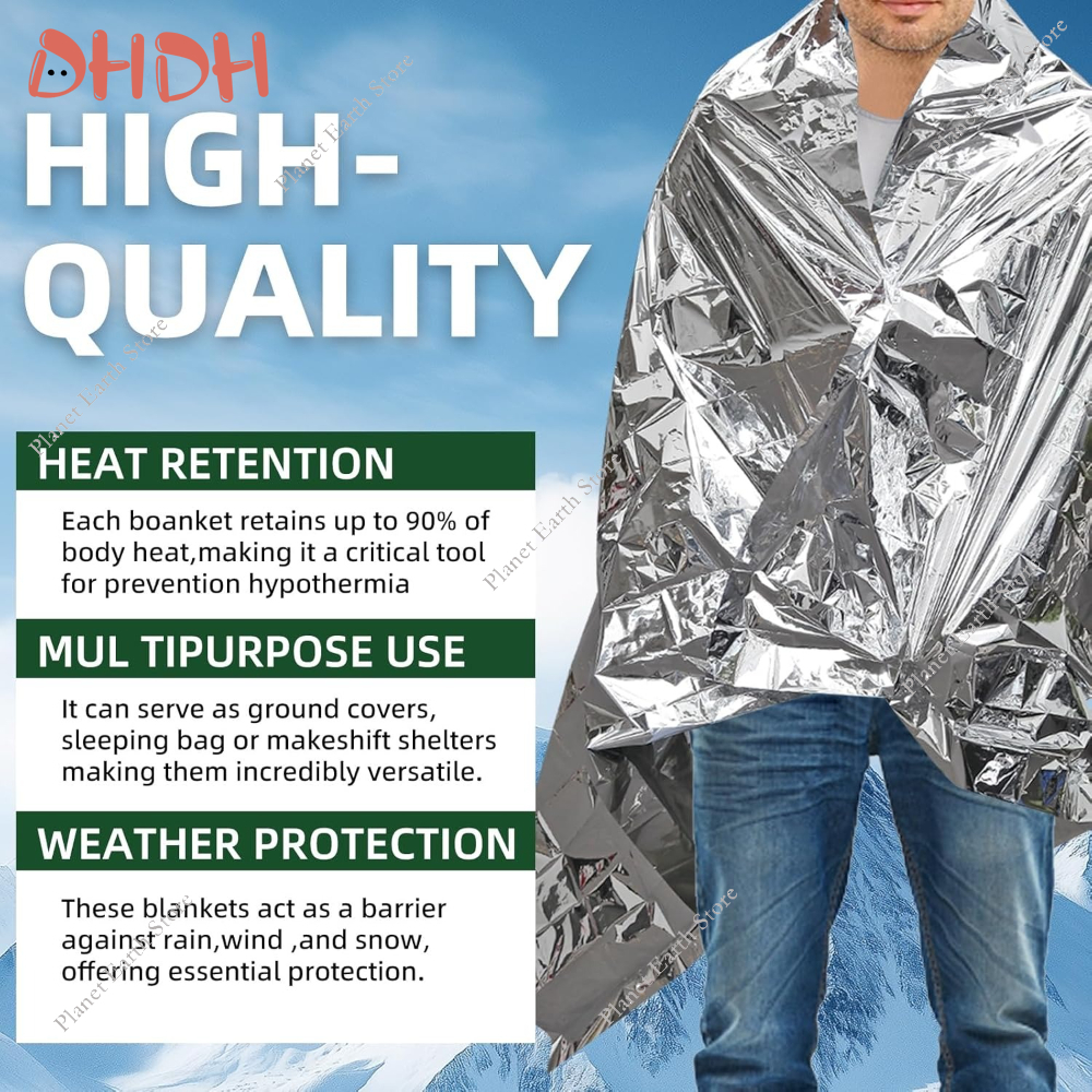 Emergency Thermal Blanket 5/10 – обзор и цена Survival Blanket Reflective