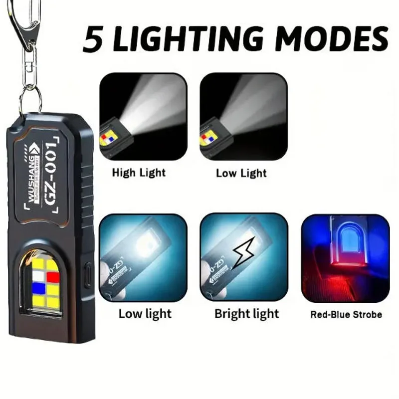 Powerful Mini COB LED Keychain – обзор и цена Fishing Kit Compact