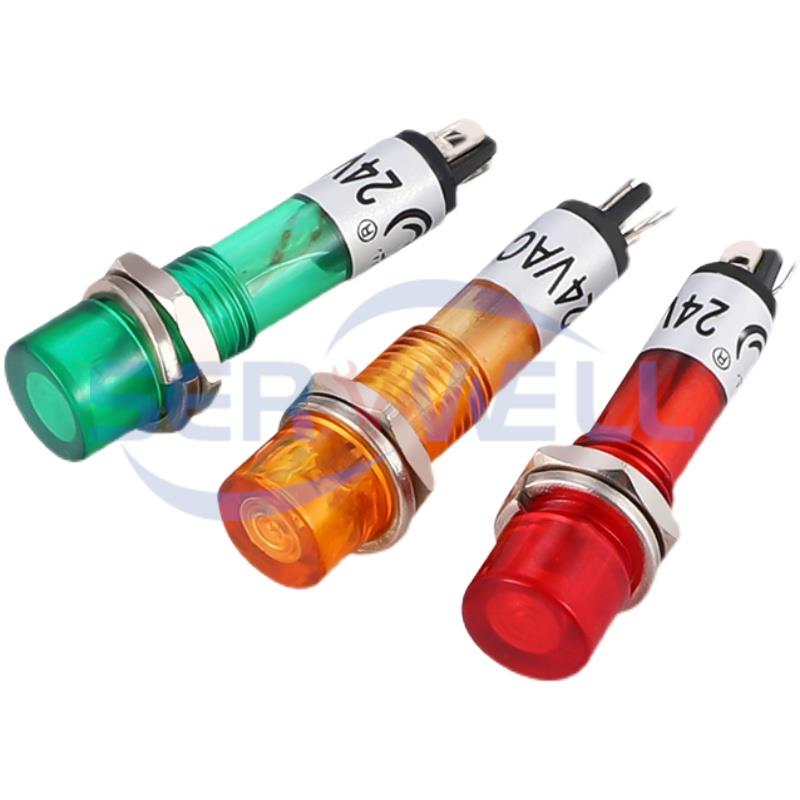 10pcs Panel 7mm Mounting Red G – обзор и цена Signal Panel Orange