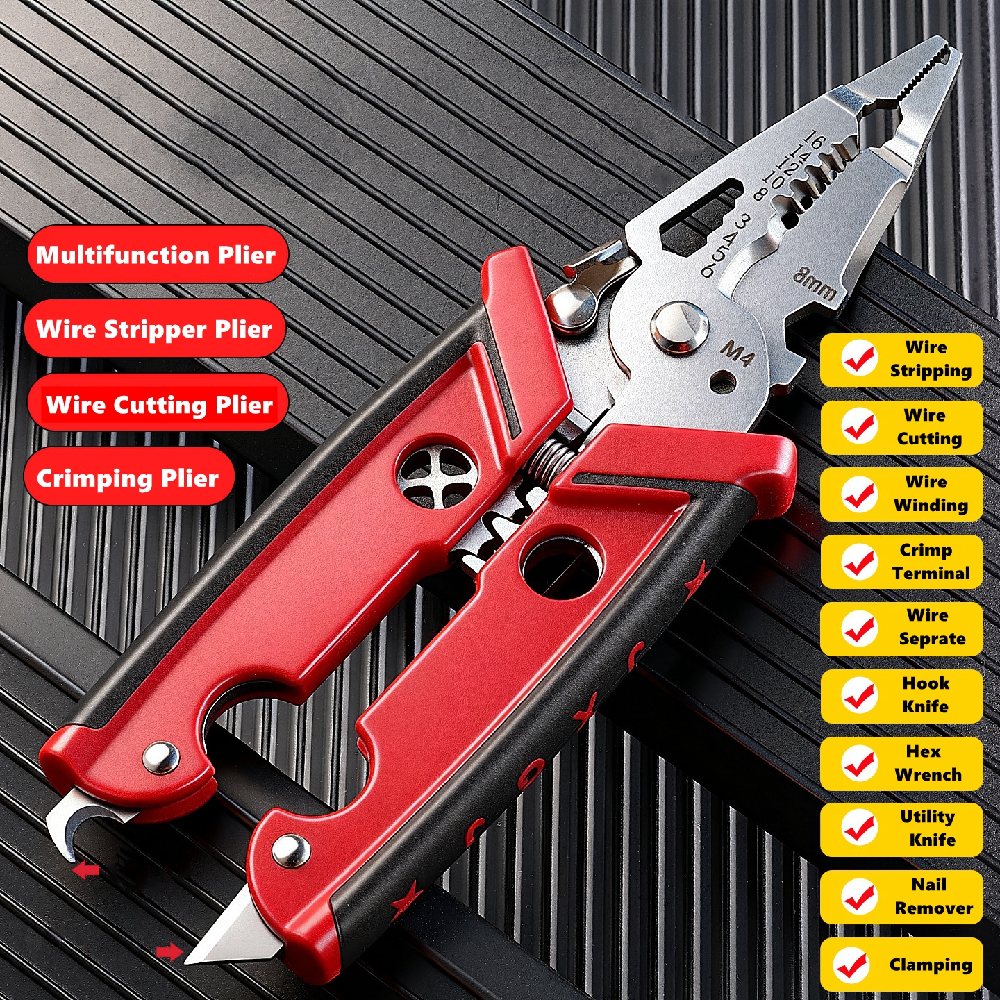 18 in 1 Electrician Pliers Mul – обзор и цена Multi Tool Plier