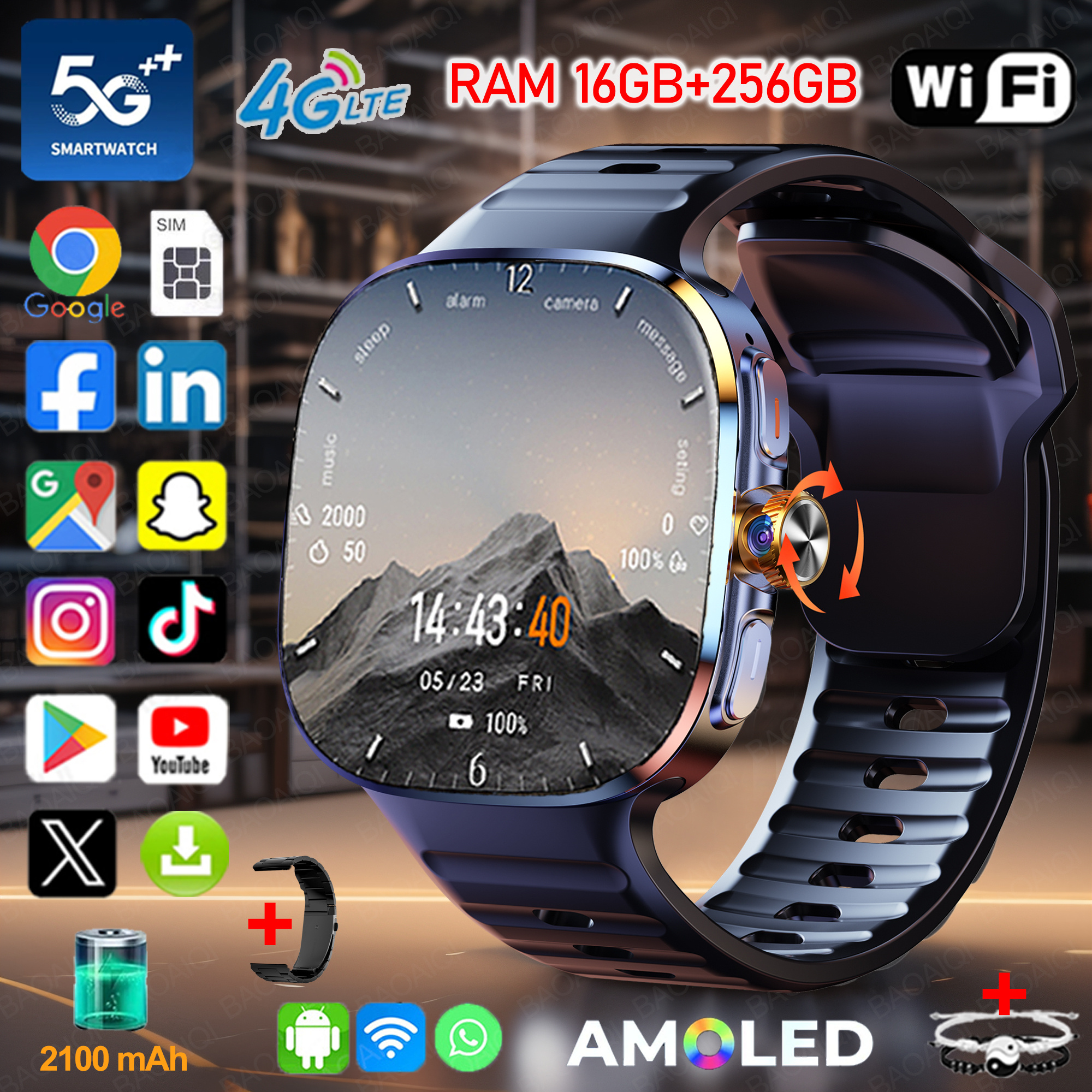 2.40 inch Larger Screen 4G/5G  – обзор и цена Compass Lensatic