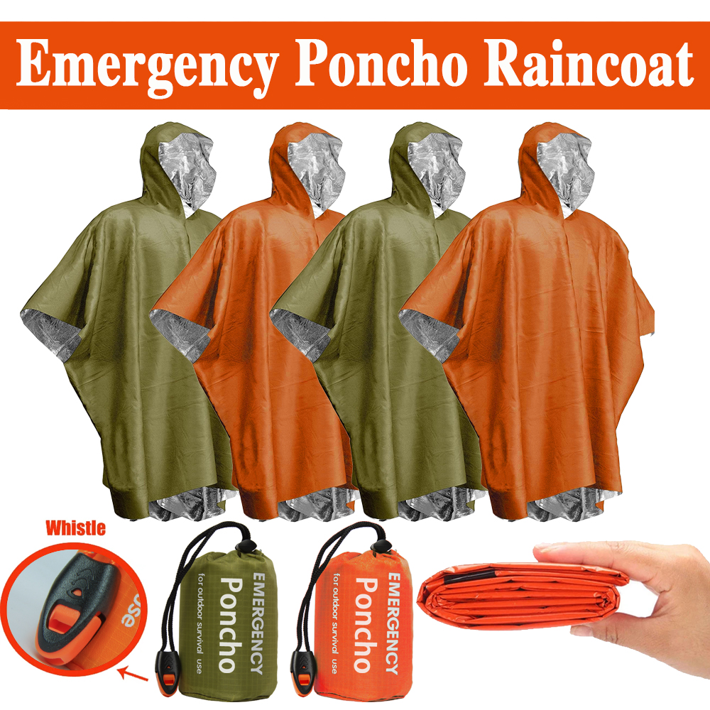Emergency Rain Poncho Thermal  – обзор и цена Emergency Poncho Rain