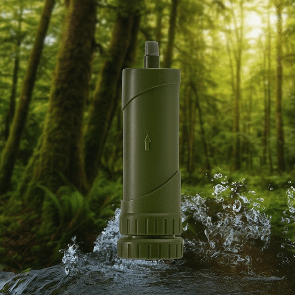 ABS Outdoor Mini Water Filter  – обзор и цена Water Purification Straw