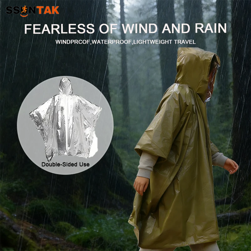 SSUNTAK Emergency Survival Rai – обзор и цена Emergency Poncho Rain