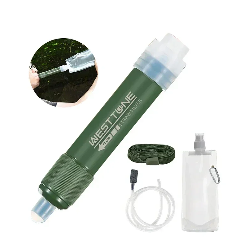 Westtune Outdoor Mini Camping  – обзор и цена Water Purification Straw