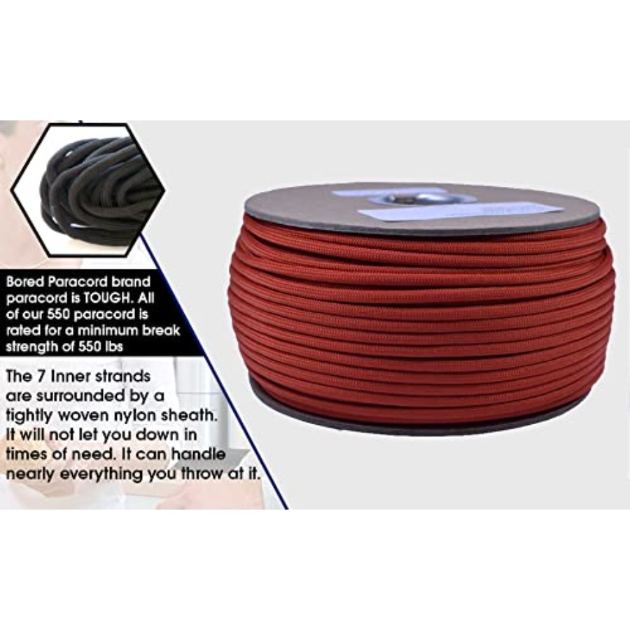 Paracord 1000 ft. Spool - Blac – обзор и цена Para Cord 1000Ft