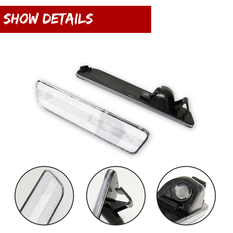 Smoked /Clear Lens Rear Bumper – обзор и цена Signal Flare Kit
