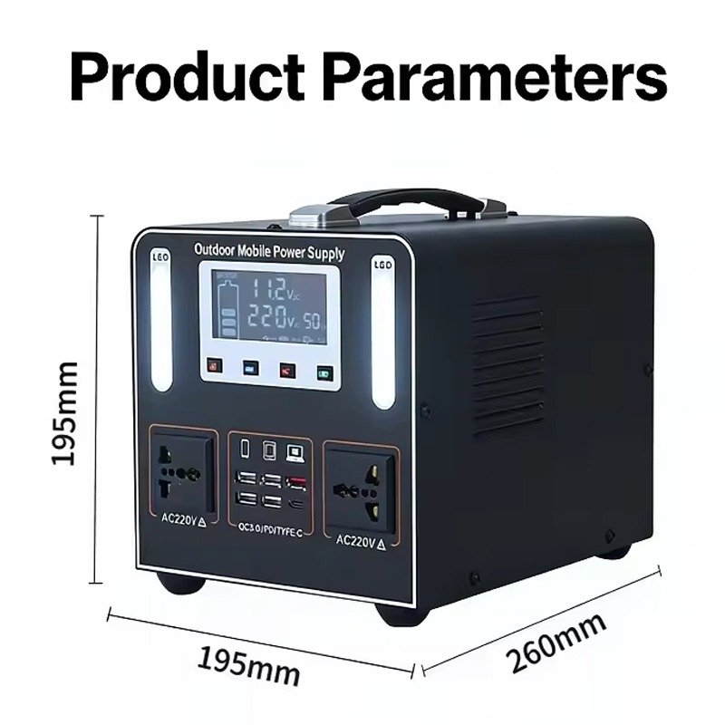 220V LiFePO4 Portable Power St – обзор и цена Solar Emergency Charger