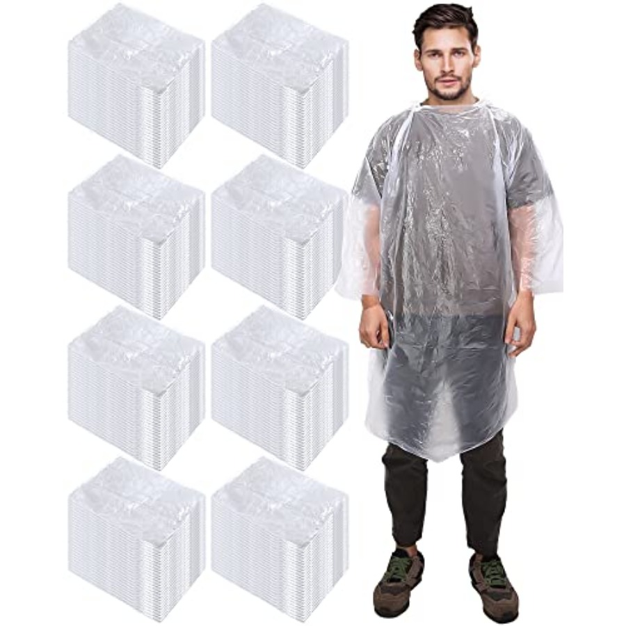 120 Pack Disposable Rain Ponch – обзор и цена Emergency Poncho Rain
