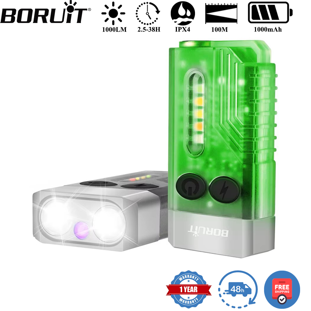 BORUiT V10 Keychain UV LED EDC – обзор и цена Fishing Kit Compact