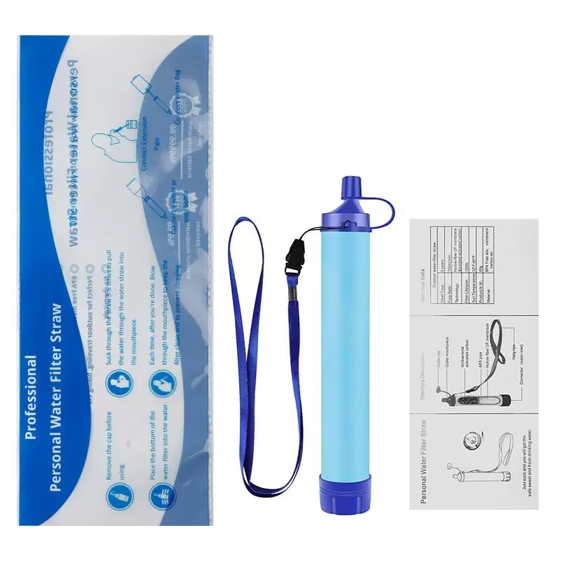Portable Water Filter Straw, P – обзор и цена Water Purification Straw
