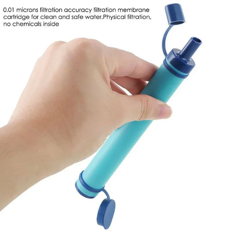 1pc Outdoor Mini Water Filter  – обзор и цена Water Purification Straw