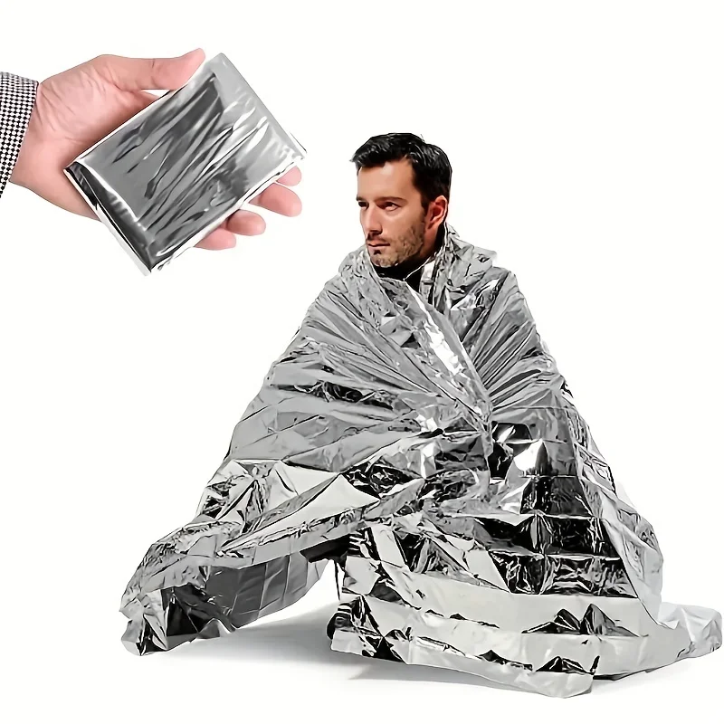 1pcs Outdoor survival portable – обзор и цена Survival Blanket Reflective