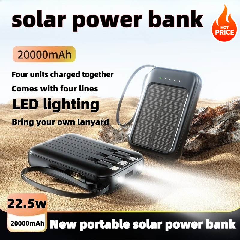 50000mAh Solar Power Bank Supe – обзор и цена Solar Emergency Charger