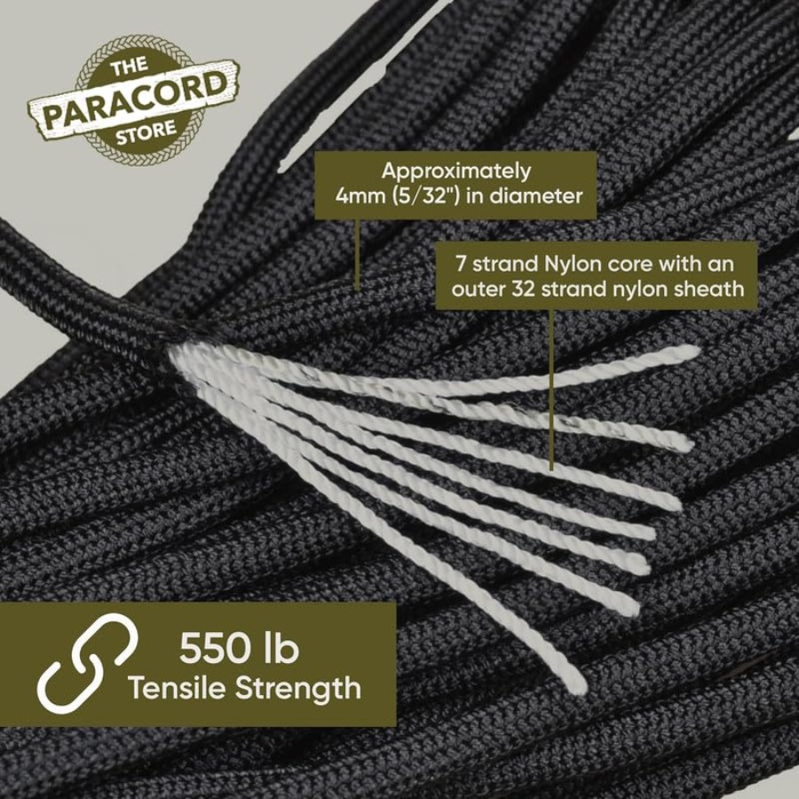Type III 550 Paracord - 1000 F – обзор и цена Para Cord 1000Ft