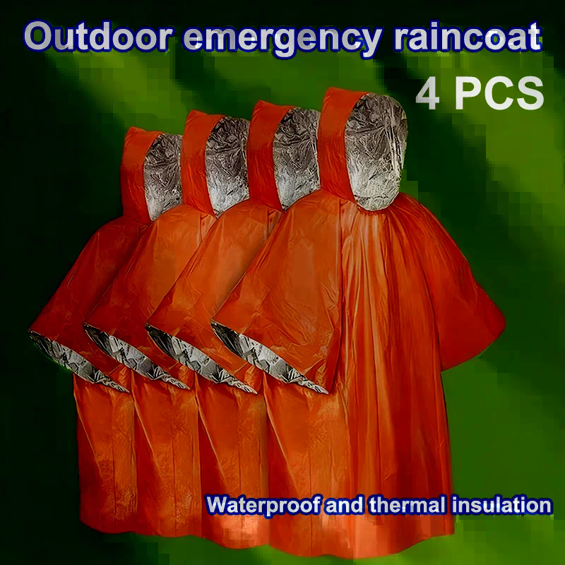 4PCS Emergency Survival Rain H – обзор и цена Survival Blanket Reflective