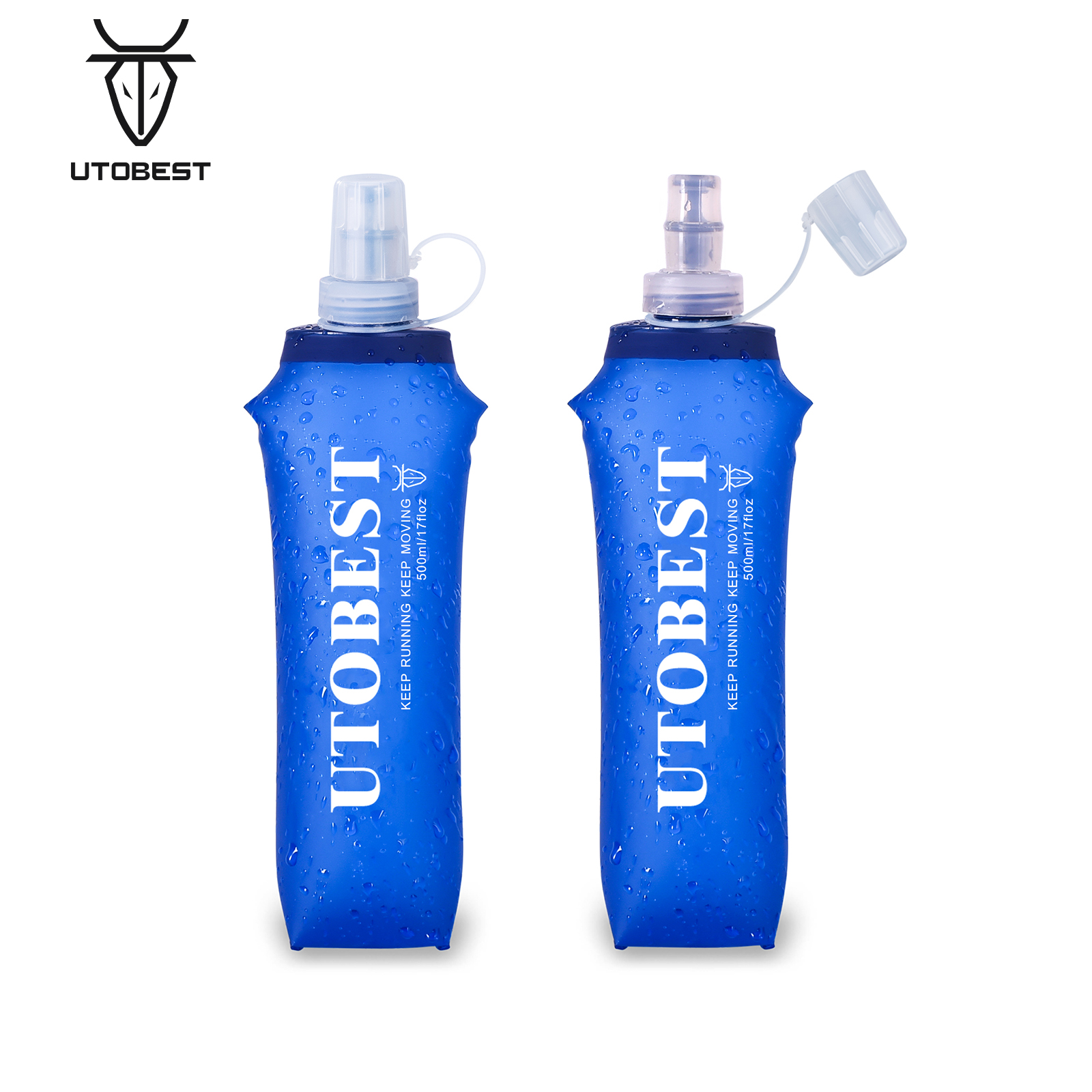 UTOBEST 250ml 350ml 500ml Soft – обзор и цена Water Bag Collapsible