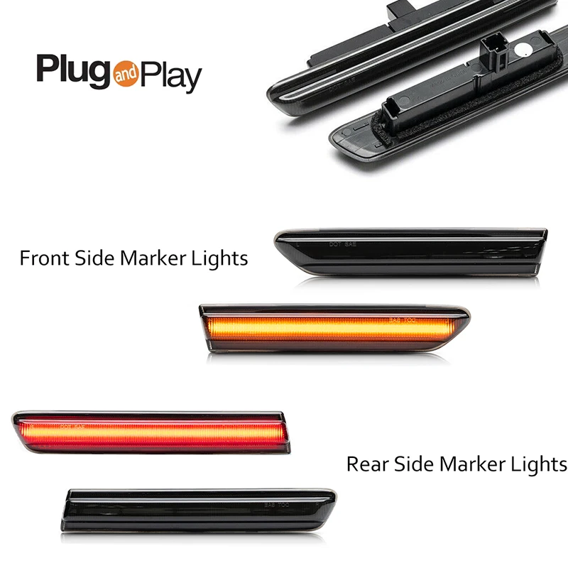 For Acura TL Car LED Front Rea – обзор и цена Signal Flare Kit