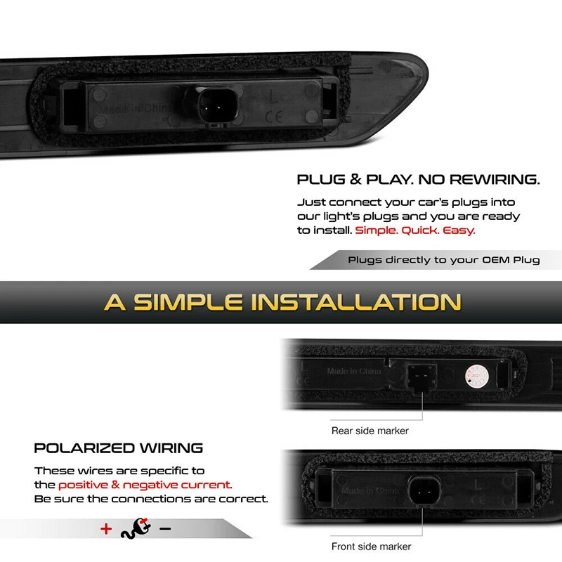For Acura TL Car LED Front Rea – обзор и цена Signal Flare Kit