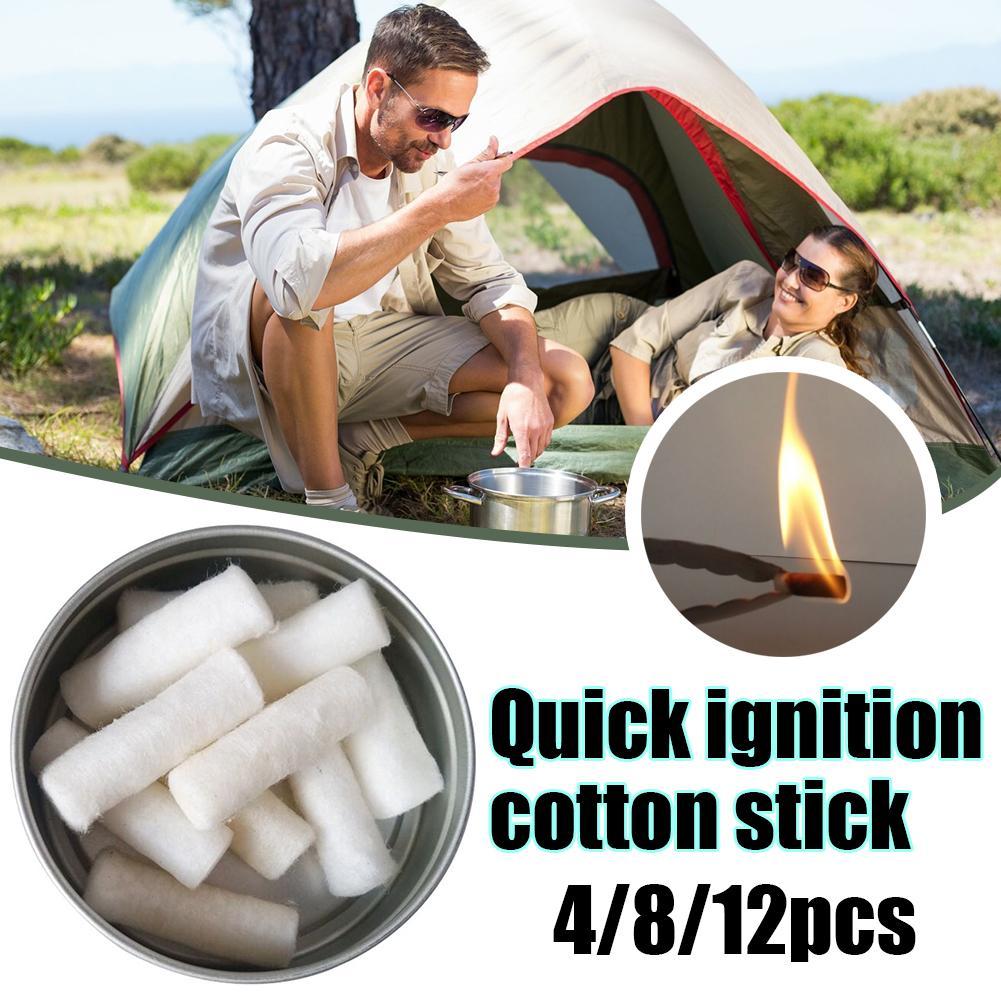 12pcs Outdoor Camping Paraffin – обзор и цена Fire Starting Kit