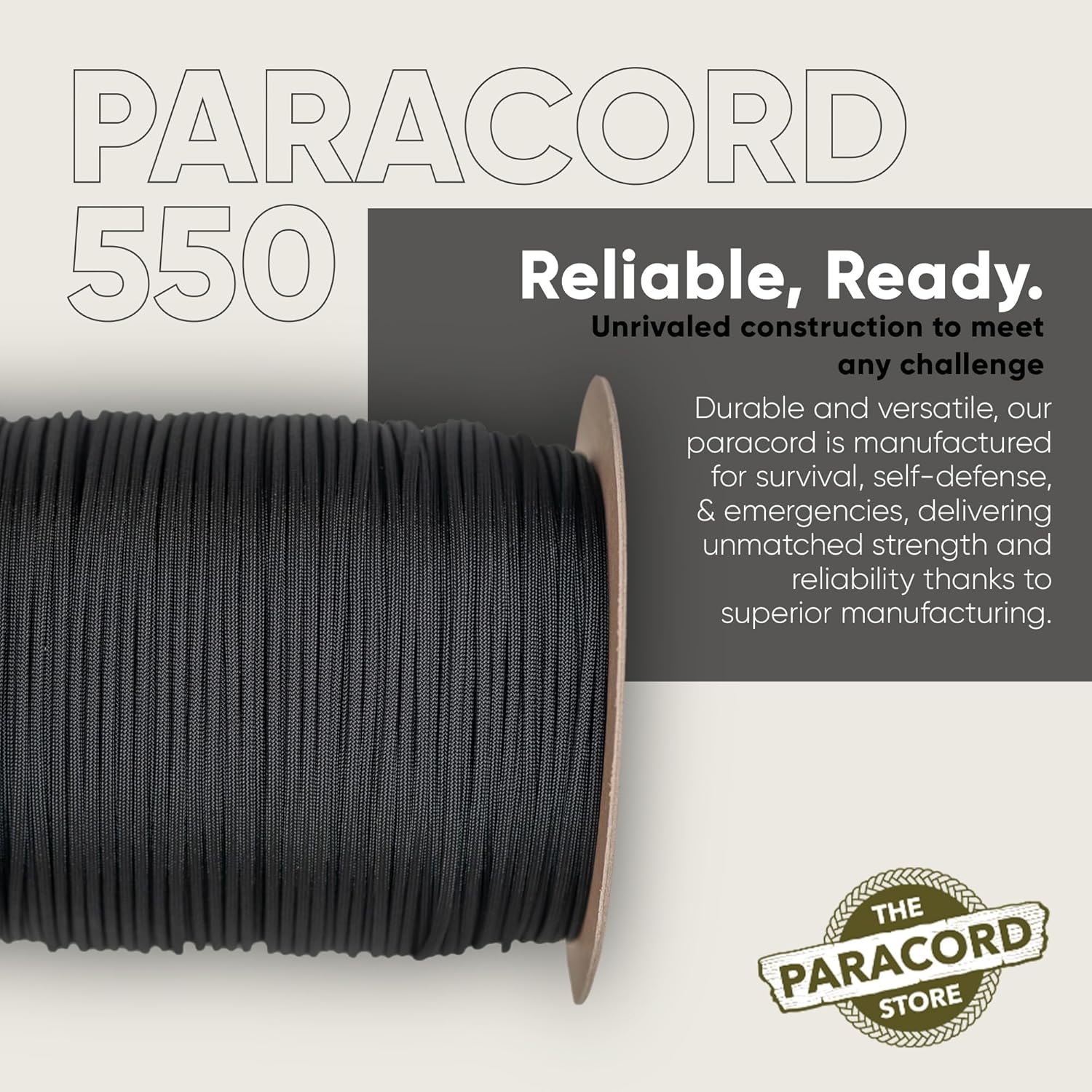 Type III 550 Paracord 1000 FT  – обзор и цена Para Cord 1000Ft