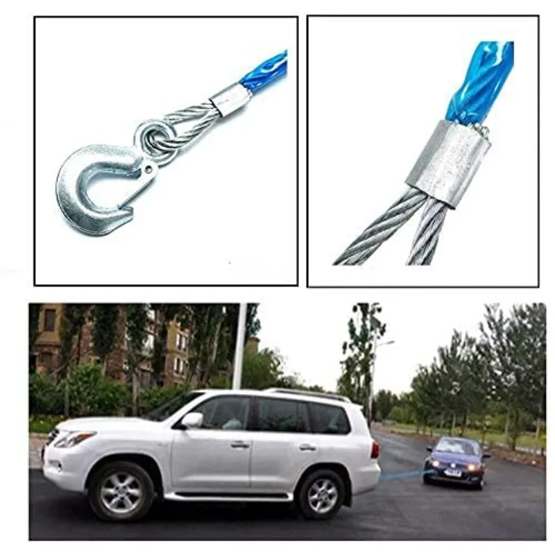 Car Towing Rope 3-7 Tons Steel – обзор и цена Rescue Rope Throw