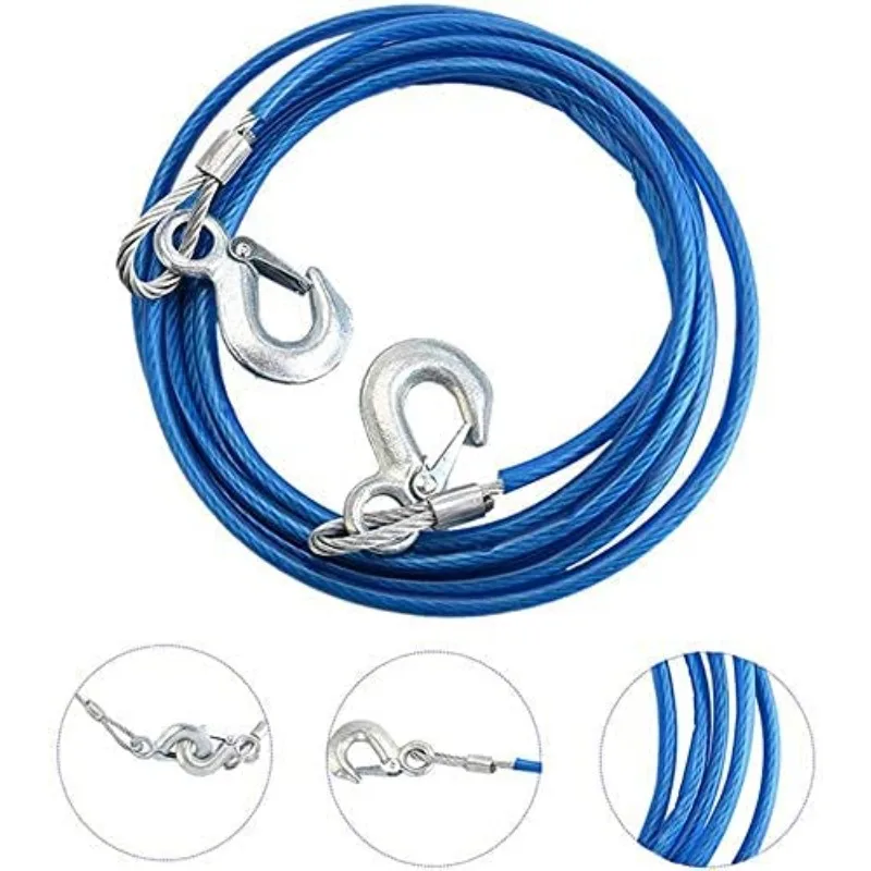 Car Towing Rope 3-7 Tons Steel – обзор и цена Rescue Rope Throw