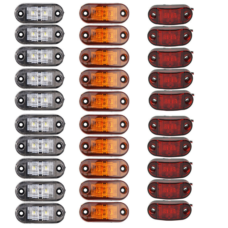 10PCS Warning Lights LEDs Diod – обзор и цена Signal Panel Orange