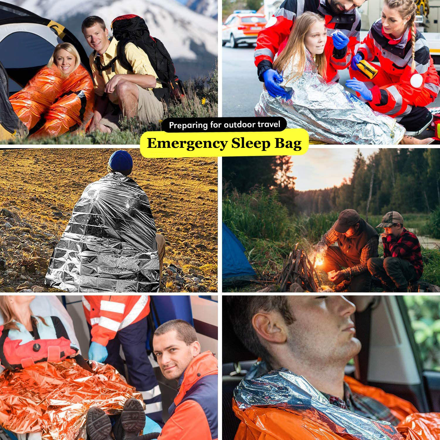 Portable Waterproof Emergency  – обзор и цена Bivy Bag Emergency