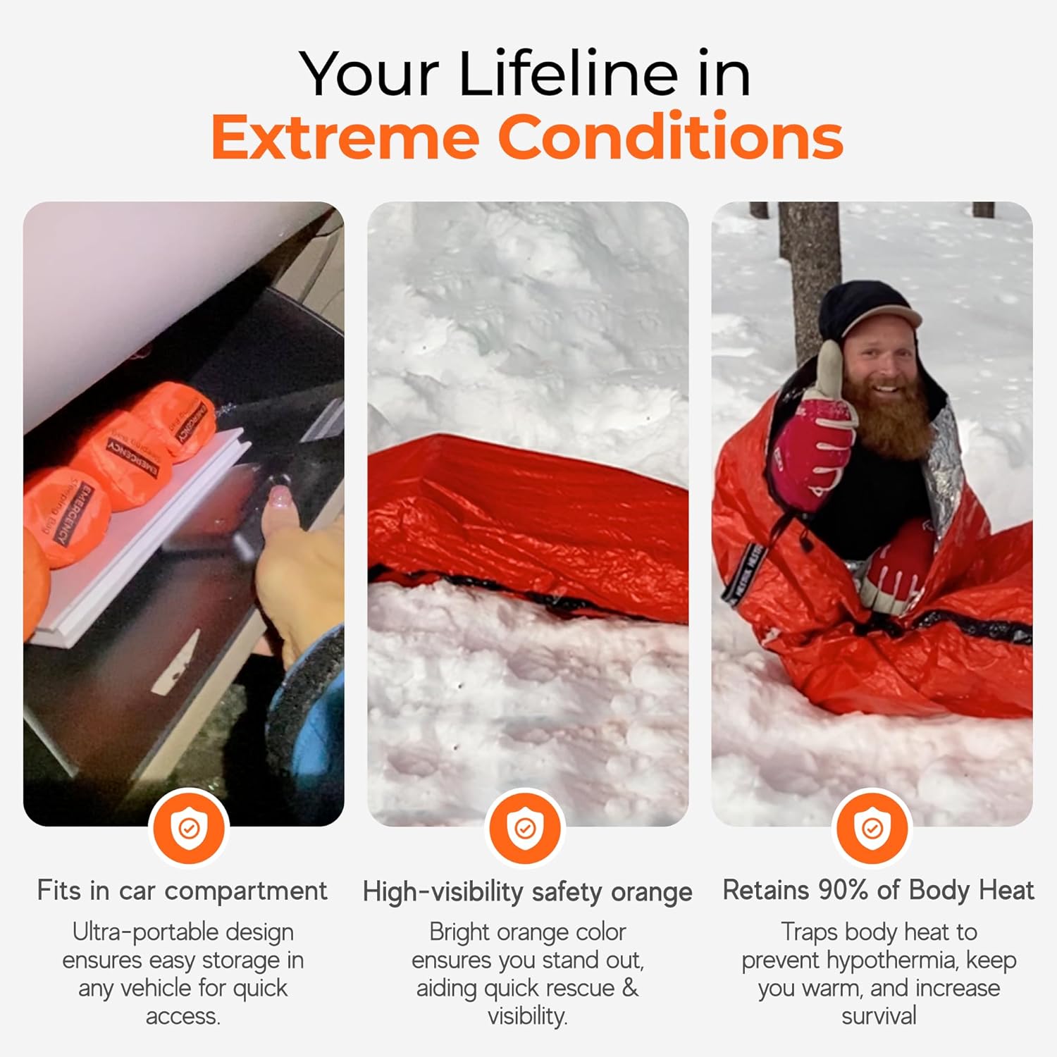 Emergency Sleeping Bag Ultrali – обзор и цена Bivy Bag Emergency