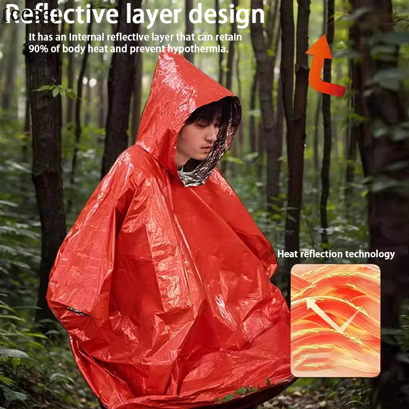 Emergency Survival Rain Hot Po – обзор и цена Survival Blanket Reflective