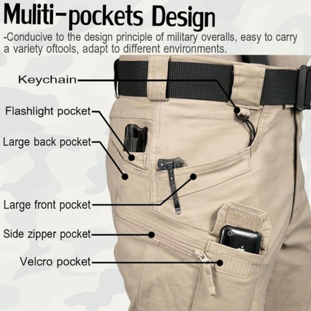 Men's Tactical Cargo Pants 6XL – обзор и цена Fishing Kit Compact